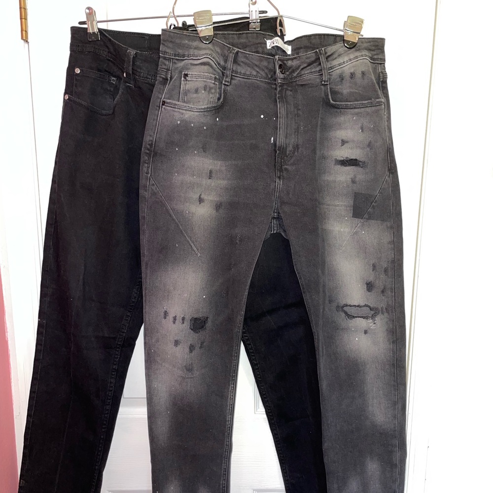 Mens denim straight leg jeans bundle